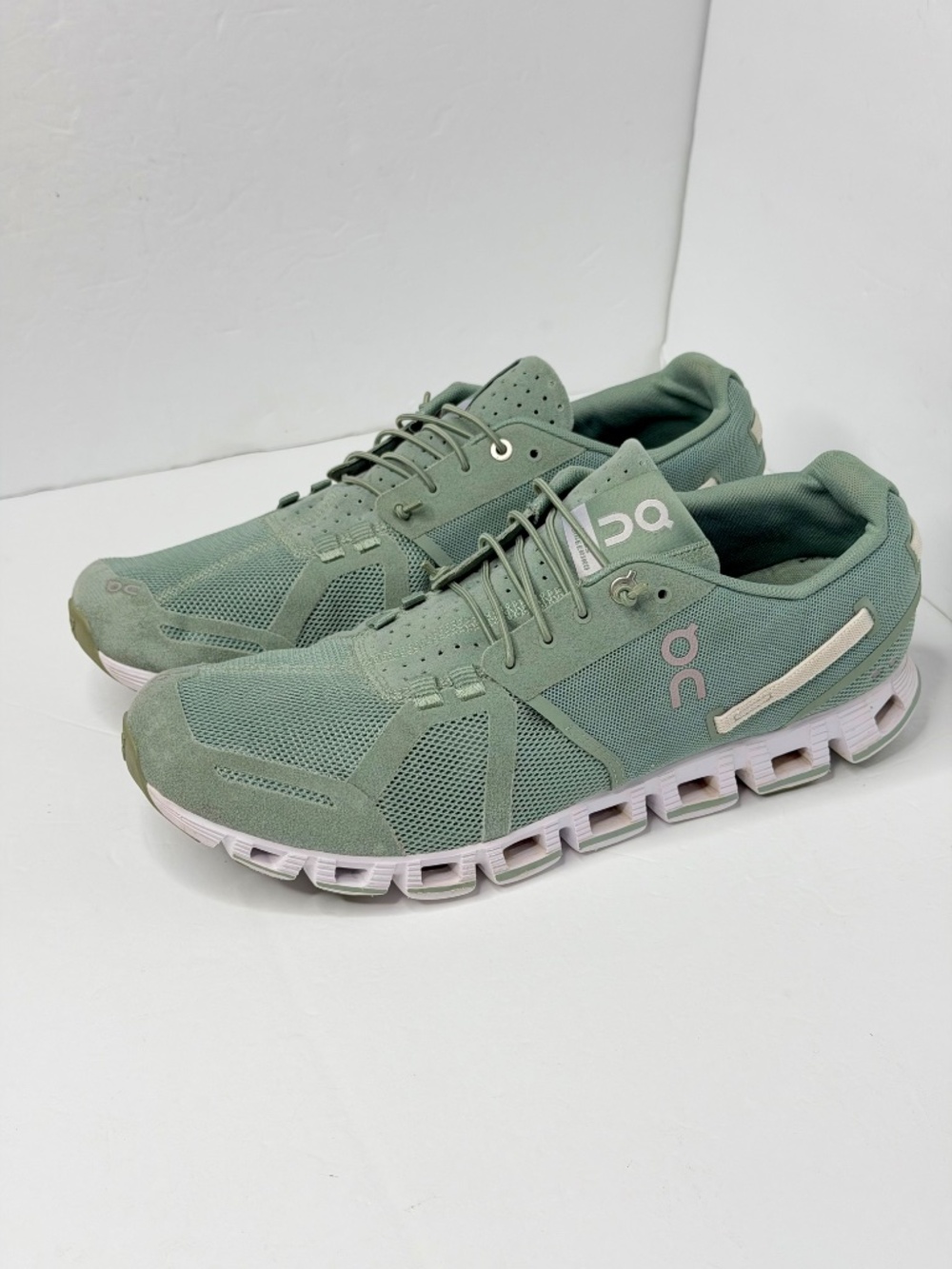 On Cloud Swiss Engineering Green Running Shoes Sneakers - Men’s Size US 11 - Picture 3 of 11
